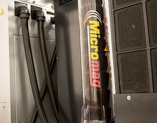 A Micromag on a machine